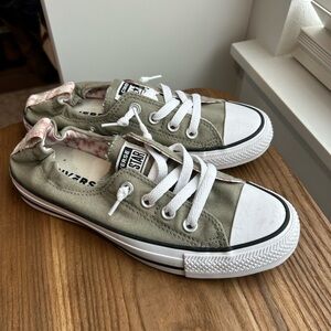 Converse women’s Olive Green Sneakers